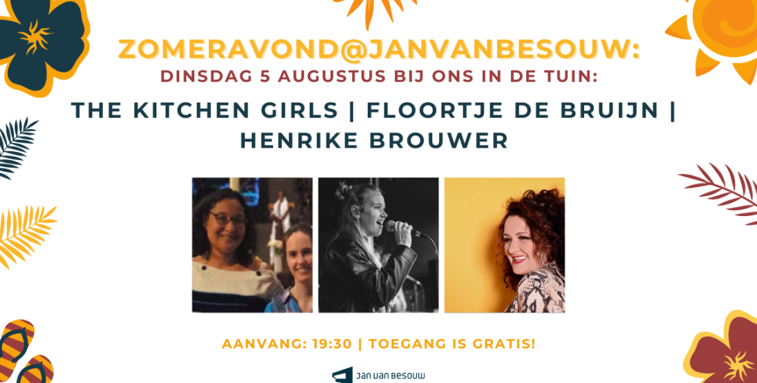 zomeravond 3 ladies